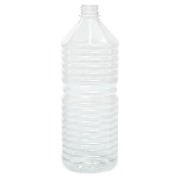 Πλαστικό Μπουκάλι Διάφανο με βιδωτό καπάκι.