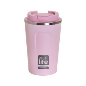 pink coffee thermos