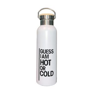 ΘΕΡΜΟΣ ΑΝΟΞΕΙΔΩΤΟ ΞΥΛΙΝΟ ΚΑΠΑΚΙ GUESS 500ML