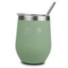 nava coffee thermos green