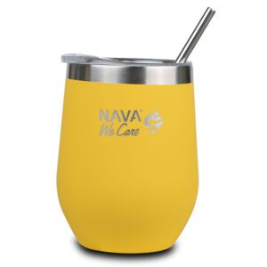 nava coffee thermos yellow