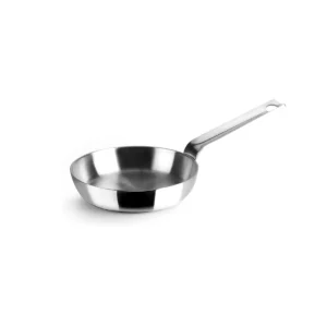 Mini τηγάνι Triply Natural 12cm από ανοξείδωτο ατσάλι, ιδανικό για ένα τέλειο τηγανητό αυγό, χωρίς χημικές επιστρώσεις.