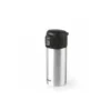 Mini ποτήρι θερμός Ibili Trip 180ml από ανοξείδωτο ατσάλι, με καπάκι one-touch, ιδανικό για espresso και cappuccino.